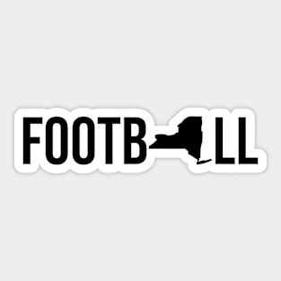 New York Football Sticker